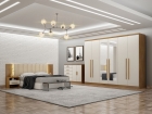 Guarda Roupa Casal Royal 6 Gavetas Com Espelho Novo Horizonte