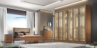Guarda Roupa Rizon Glass 6 Portas 8 Gavetas Novo Horizonte