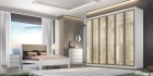 Guarda Roupa Rizon Glass 6 Portas 8 Gavetas Novo Horizonte