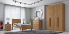 Guarda Roupa Casal Moderni New 4 Portas 3 Gavetas Novo Horizonte