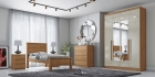 Guarda Roupa Casal Moderni New 4 Portas 3 Gavetas Com Espelho Novo Horizonte