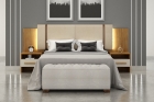 Cabeceira Cama Box Casal Monterrey Com 2 Mesa de Cabeceira Novo Horizonte