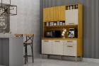 Cozinha Noor 145 cm com 6 Portas e 1 Gaveta