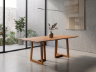 MESA LONDRINA 180CM LAMINADA PARA SALA DE JANTAR CINAMOMO