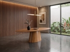 MESA BARCELONA 180CM LAMINADA PARA SALA DE JANTAR